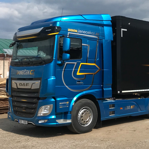 DAF XF530 4x2, EURO 6, návěs Walking floor