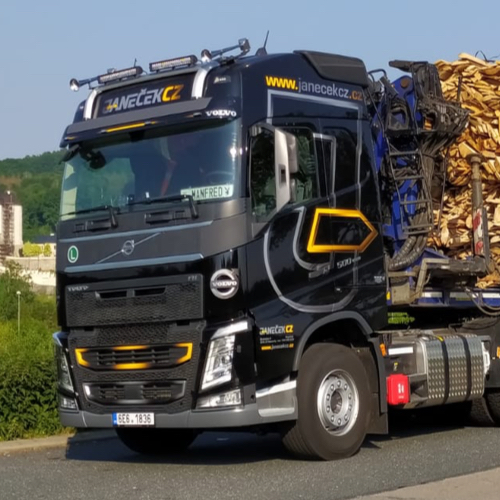 VOLVO FH500 6x4, EURO 6, mit Kran, Hölzlänge 2-14m